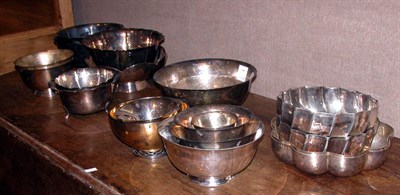Lot 344 - Miscellaneous Group of Eighteen Silver Plated...