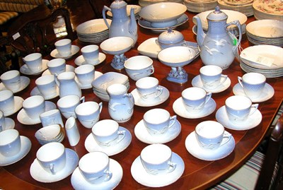 Lot 644 - Bing & Grondahl Porcelain Dessert Service In...
