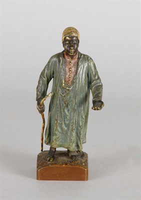 Lot 2511 - Austrian Cold Painted Bronze Figure In the...
