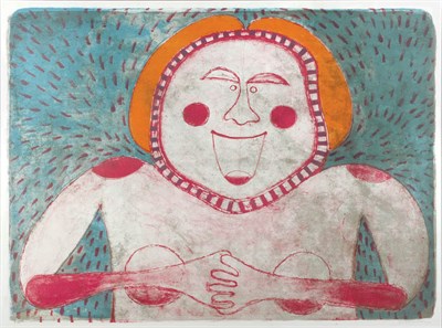 Lot 2291 - Rufino Tamayo FEMME SOURIANTE Color lithograph,...