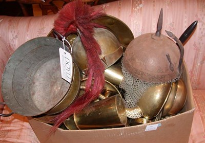 Lot 501 - Miscellaneous Group of Brass Decorations...