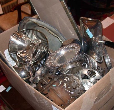 Lot 348 - Miscellaneous Group of Silver Plated Tableware...