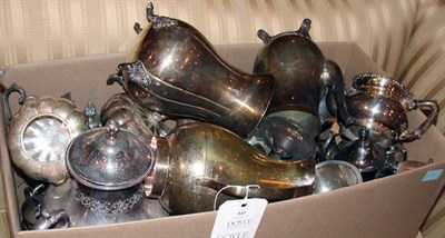 Lot 347 - Miscellaneous Group of Silver Plated Tableware...