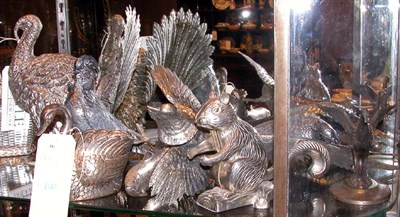 Lot 351 - Miscellaneous Group of Eight Silver Plated...