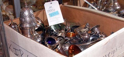 Lot 355 - Miscellaneous Group of Silver Plated Table...