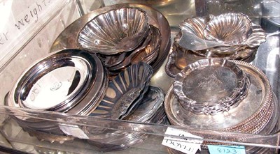 Lot 356 - Miscellaneous Group of Silver Plated Tableware...