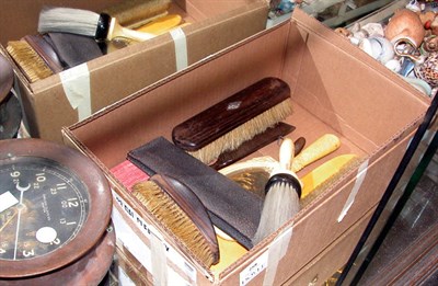 Lot 258 - Miscellaneous Group of Hand Mirrors and Brushes
