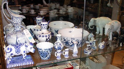 Lot 261 - Miscellaneous Group of Blue and White Ceramic...