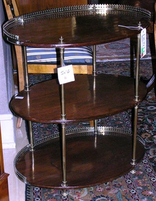 Lot 544 - Georgian Style Gilt-Metal Mounted Mahogany...