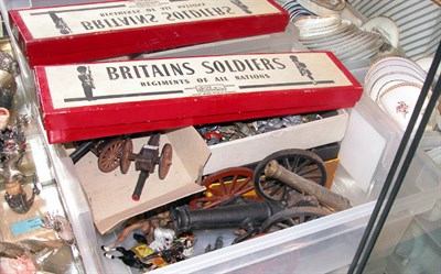 Lot 264 - Miscellaneous Group of Britains and Other Toy...