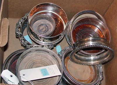 Lot 365 - Miscellaneous Group of Silver Plated Wine...