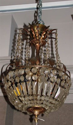 Lot 474 - Neoclassical Style Gilt-Metal Two-Light Hall...