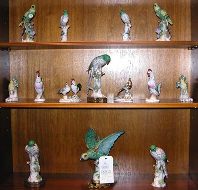 Lot 546 - Miscellaneous Group of Porcelain Birds...
