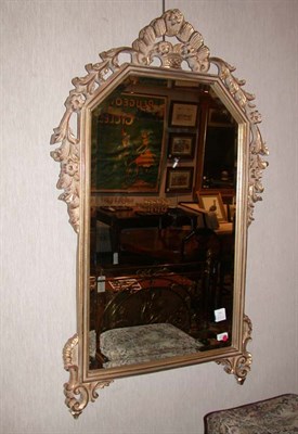 Lot 1161 - Rococo Style Gilt-Wood Mirror Height 48 inches,...