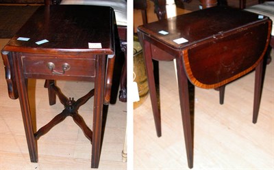 Lot 228 - Two Georgian Style Mahogany Diminutive...