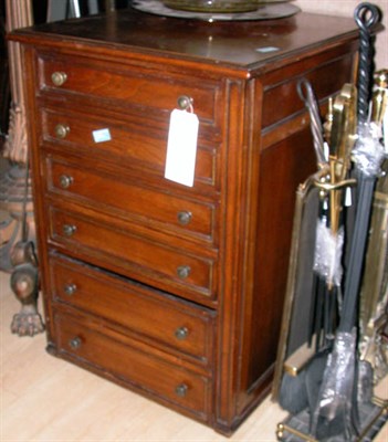 Lot 238 - Victorian Style Mahogany Specimen Cabinet...