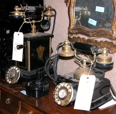 Lot 240 - Two Telephones