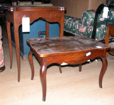 Lot 190 - Two Provincial Louis XV Style Walnut Side...
