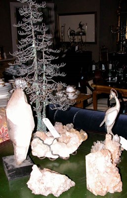 Lot 194 - Miscellaneous Group of Six Quartz Crystal...