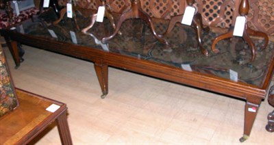 Lot 246 - Continental Style Mahogany Low Table with...