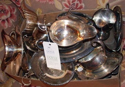 Lot 341 - Miscellaneous Group of Silver Plated Tableware...