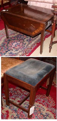Lot 509 - Georgian Style Mahogany Pembroke Table;...