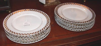 Lot 550 - Set of Twelve Limoges Porcelain Plates