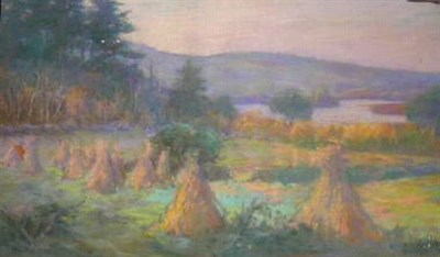 Lot 3037 - Asa Grant Randall American, b.1869 HAYSTACKS...