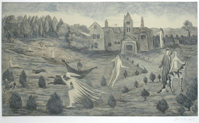 Lot 2165 - Leonora Carrington CROOKERY HALL Color...