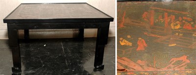 Lot 3609 - Chinese Coromandel Lacquer Low Table Height 18...