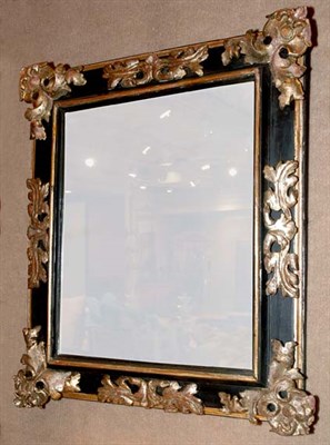 Lot 334 - Italian Baroque Style Ebonized and Parcel Gilt...