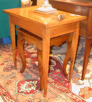 Lot 527 - Provincial Louis XVI Style Fruitwood Side...