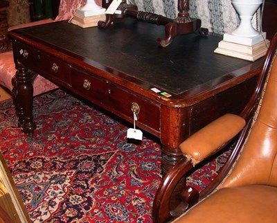 Lot 1437 - William IV Mahogany Writing Table Height 29...