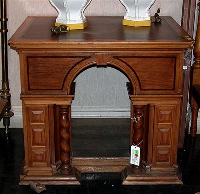 Lot 1171 - Victorian Mahogany Architectural Desk Height...