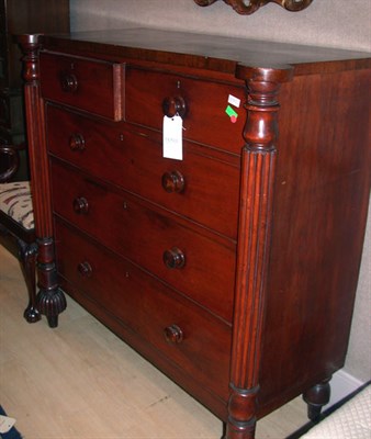 Lot 1382 - Early Victorian Mahogany Chest of Drawers...