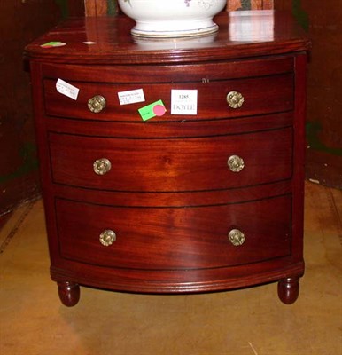 Lot 1285 - Georgian Style Mahogany Pot Cupboard In the...
