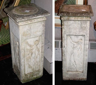 Lot 1209 - Pair of Neoclassical Style Cast Stone...