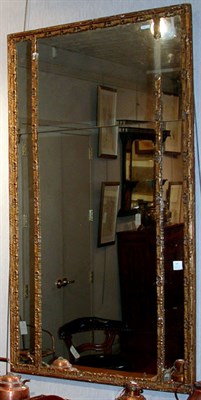Lot 1208 - Gilt Framed Mirror Height 68 1/2 inches, width...