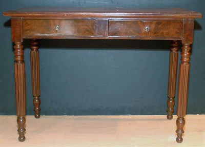 Lot 265 - Louis Philippe Mahogany Small Writing Table...