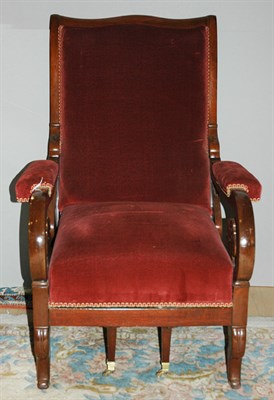 Lot 1168 - Victorian Walnut Reclining Chair