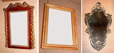 Lot 306 - Miscellaneous Group of Three Mirrors...