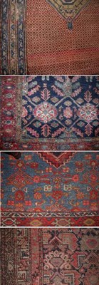 Lot 1706 - Four Hamadan Rugs Approximately 6 feet x 3...