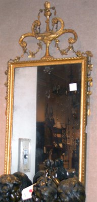 Lot 482 - Italian Neoclassical Style Gilt-Wood Mirror...