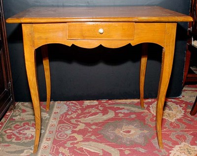 Lot 285 - Provincial Louis XV Fruitwood Side Table...