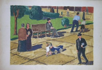 Lot 1073 - Rudolph A. Voelcker American, b.1873 SCENES...