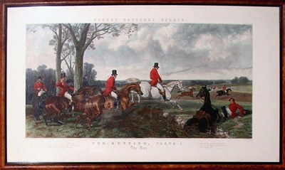 Lot 1114 - After J. F. Herring FOX-HUNTING PLATE 3: THE...
