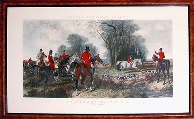 Lot 1113 - After J. F. Herring FOX-HUNTING PLATE 2: THE...