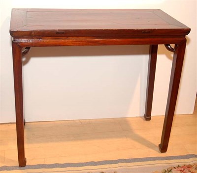 Lot 3294 - Ming Style Elm Side Table 19th Century Height...