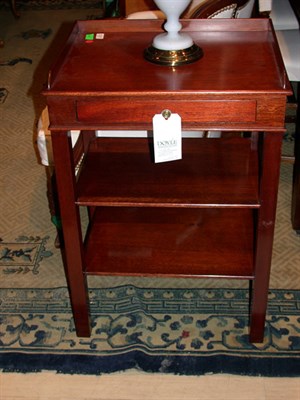 Lot 1391 - Pair of George III Style Three-Tier...