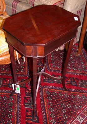 Lot 1673 - Regency Style Mahogany Side Table Height 28...